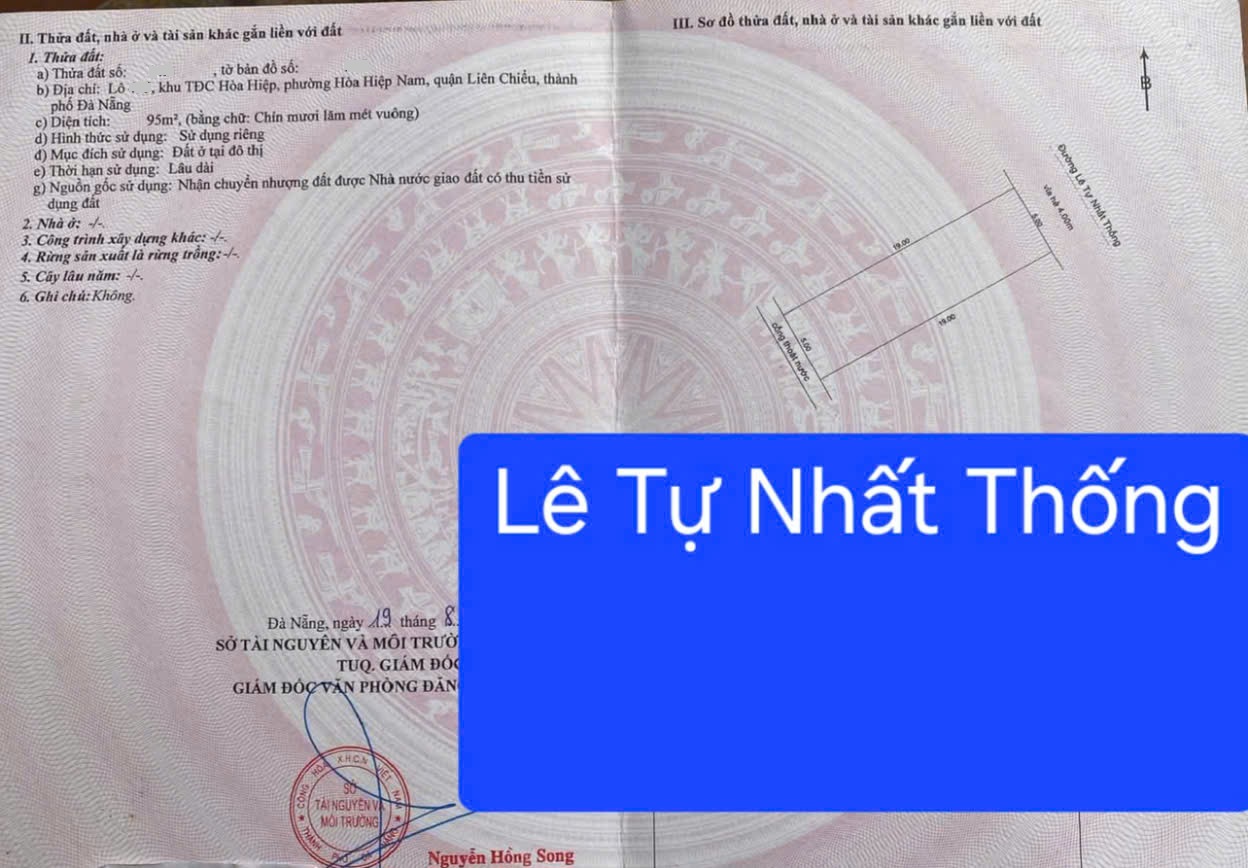 🔴💥Bán đất đường Lê Tự Nhất Thống song song với Nguyễn Lương Bằng - Ảnh 1